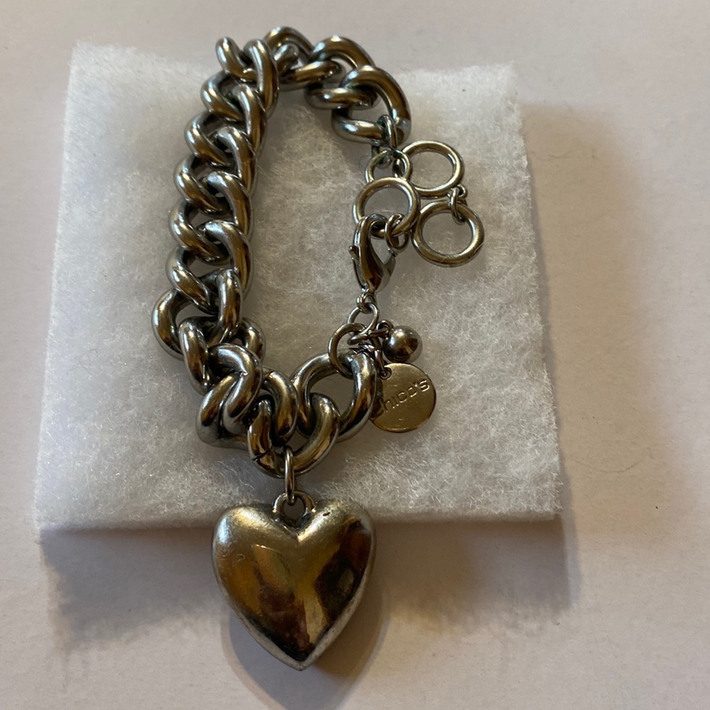 Chicos silver plated Tiffany inspired chain bracelet